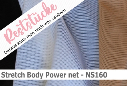 Stretch Body Power Net - kräftiger Netzstoff - Reste