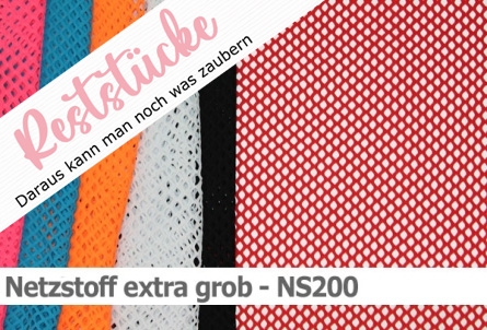 Netzstoff extra grob - large Fishnet