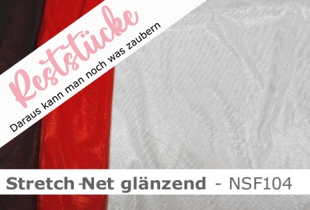 Preview: Netzstoff glänzend - Reste
