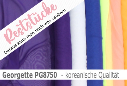 Polyester Georgette - made in korea - Reste