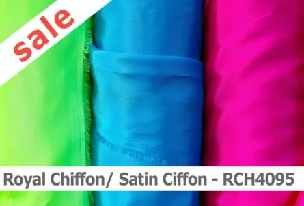 Royal Chiffon/ Satin Chiffon - sale