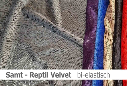 Samt - Design Reptil Velvet