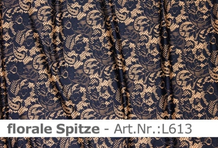 Preview: Lycra - Design Spitze floral L613