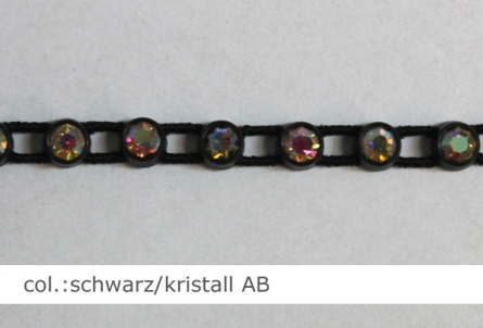 Preview: Strassband 1reihig - kristallAB