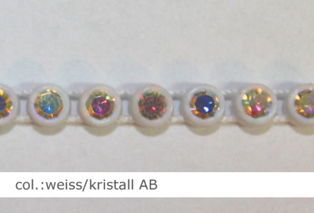 Preview: Strassband 1reihig - kristallAB