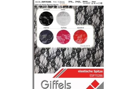 elastische Spitze  - ESP70286 - Reste