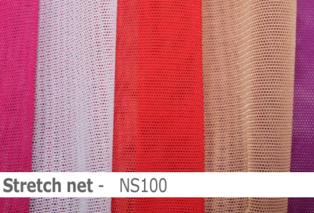 Preview: Stretch net - Netzstoff weich