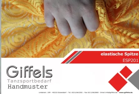 Handmuster - elastische Spitze ESP201