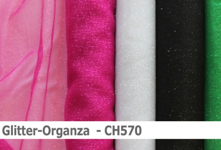 Preview: Glitter Organza