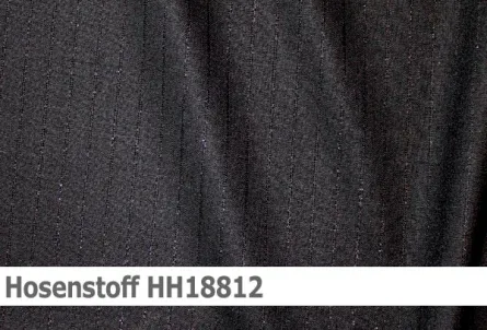 Hosenstoff Nadelstreifen/ Lurex - elastisch