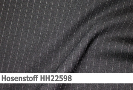 Preview: Hosenstoff Nadelstreifen - elastisch
