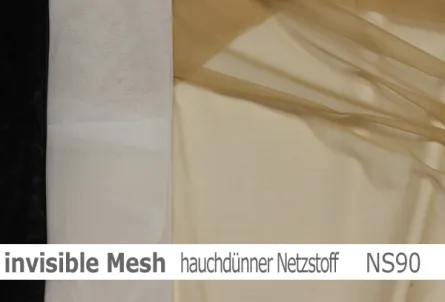 invisible Mesh - hauchdünner Netzstoff