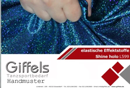 Handmuster - Shine holo L599