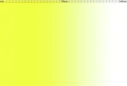 Lycra mit Farbverlauf - col. weiss-gelb