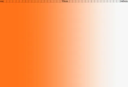 Lycra mit Farbverlauf - col. weiss-orange