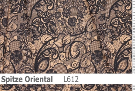 Preview: Lycra - Design Spitze Oriental L612
