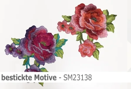 Stickerei - besticktes Motiv 15x15cm