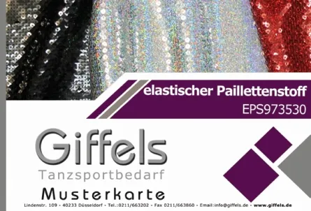 Komplettset - Paillettenstoffe