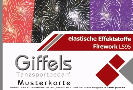 Musterkarte - Firework L595