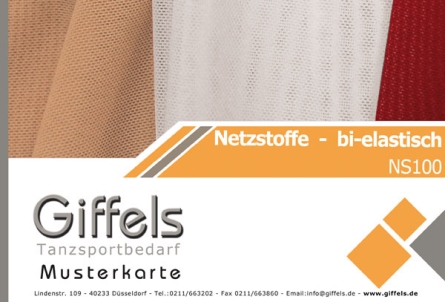 Musterkarte - Netzstoff- NS100