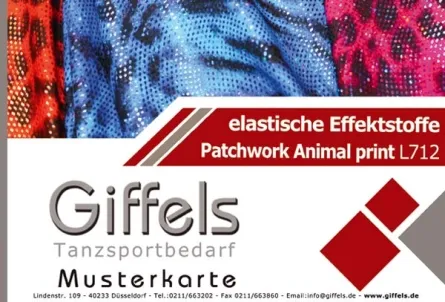 Musterkarte - Patchwork animal prints/ L712
