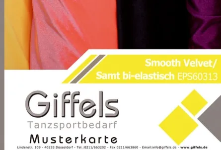 Musterkarte - Samt/smooth velvet bi-elastisch EPS60313