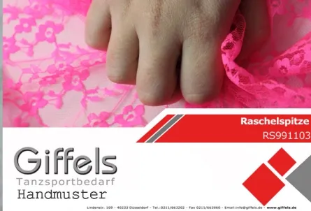 Handmuster - Raschelspitze RS991103