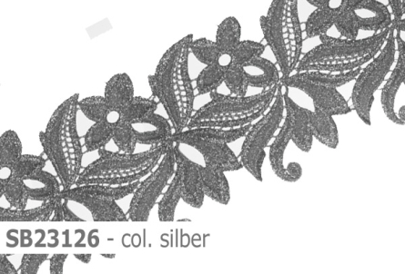 Preview: Guipure-Spitzenborte - Sabrina