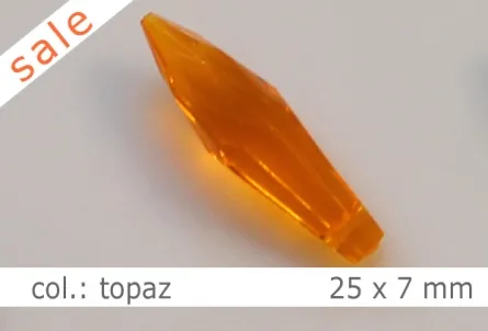 Tropfen - 25x7mm - col.topaz