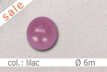 Wachsperlen - 6mm - col.lilac