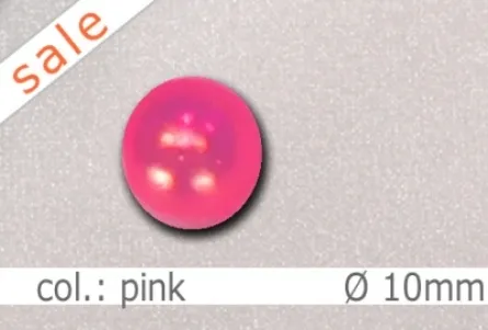 Wachsperlen - 10mm - col.pink
