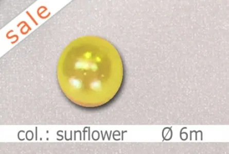 Wachsperlen - 6mm - col.sunflower