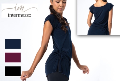 kurzärmeliges T-Shirt mit V-Ausschnitt- Art.6669