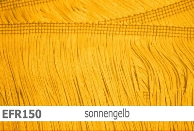 elastische Tactel-Franse 15cm - reduzierte Farben