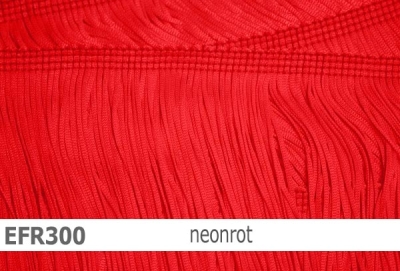 elastische Tactel-Franse 30cm - reduzierte Farben