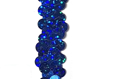 Holo Paillettenband - breit