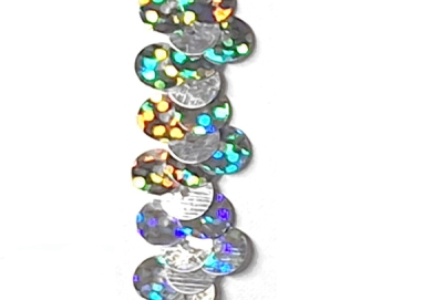Holo Paillettenband - breit