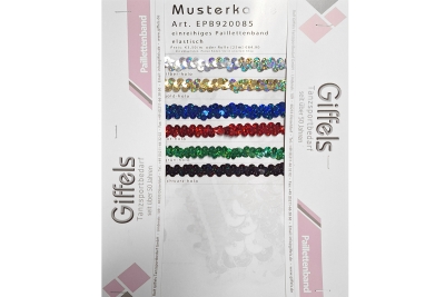 Holo Paillettenband - breit