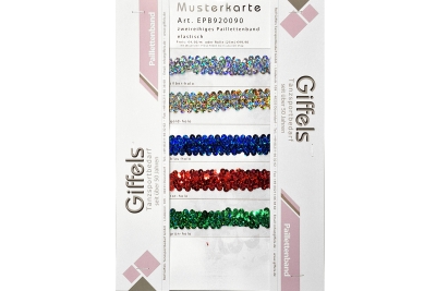 Holo Paillettenband - extra breit