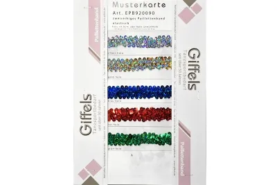 Holo Paillettenband - extra breit