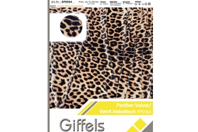 Samt - Design Panther Velvet - Reste