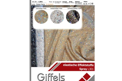 Lycra - Design Spray - mit Hologramm - Reste