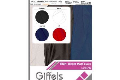 Titan - dicker Matt-Lycra sale