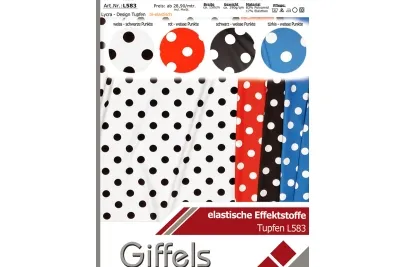 Lycra Tupfen - L583