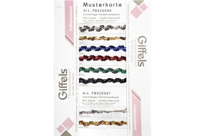 Paillettenband - Wellen