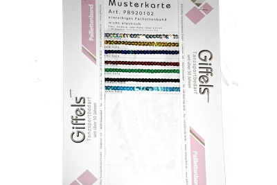 Holo Paillettenband 1reihig