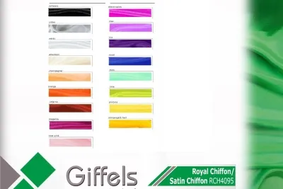 Royal Chiffon/ Satin Chiffon