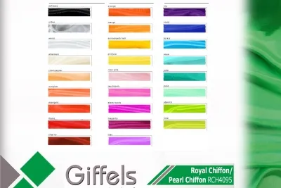 Royal Chiffon/ Satin Chiffon