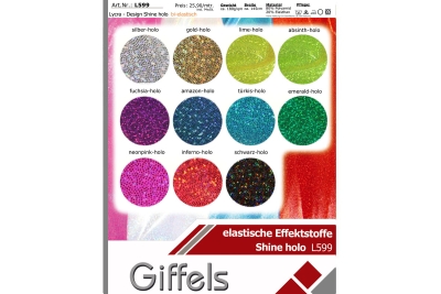 Lycra - Design Shine - Hologramm - Reste