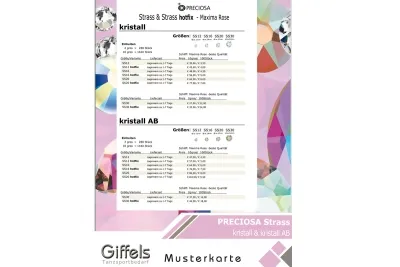Preciosa MAXIMA HOTFIX Strass SS30/Ø:6,4mm - kristallAB